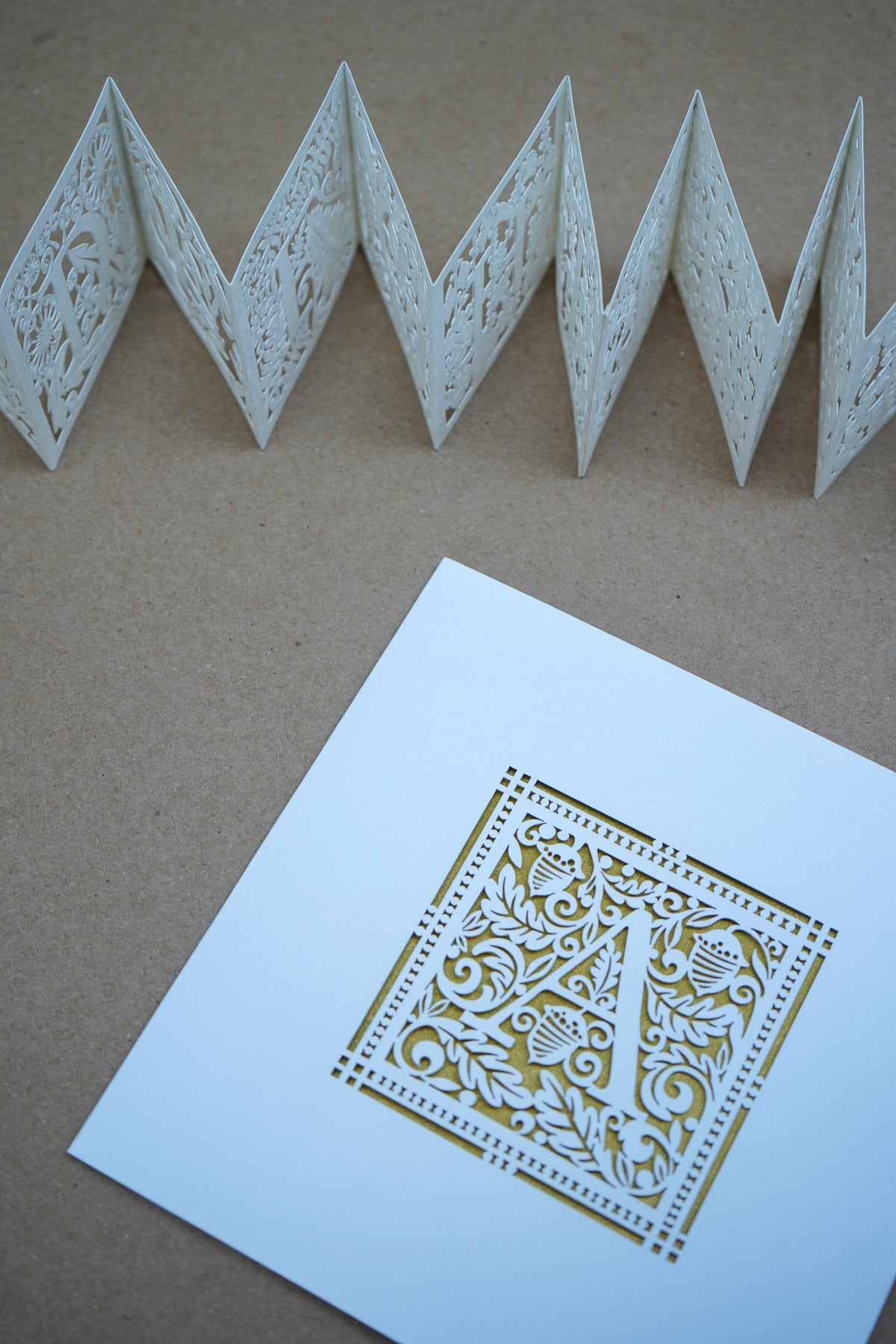 Illuminated Letter Card Set