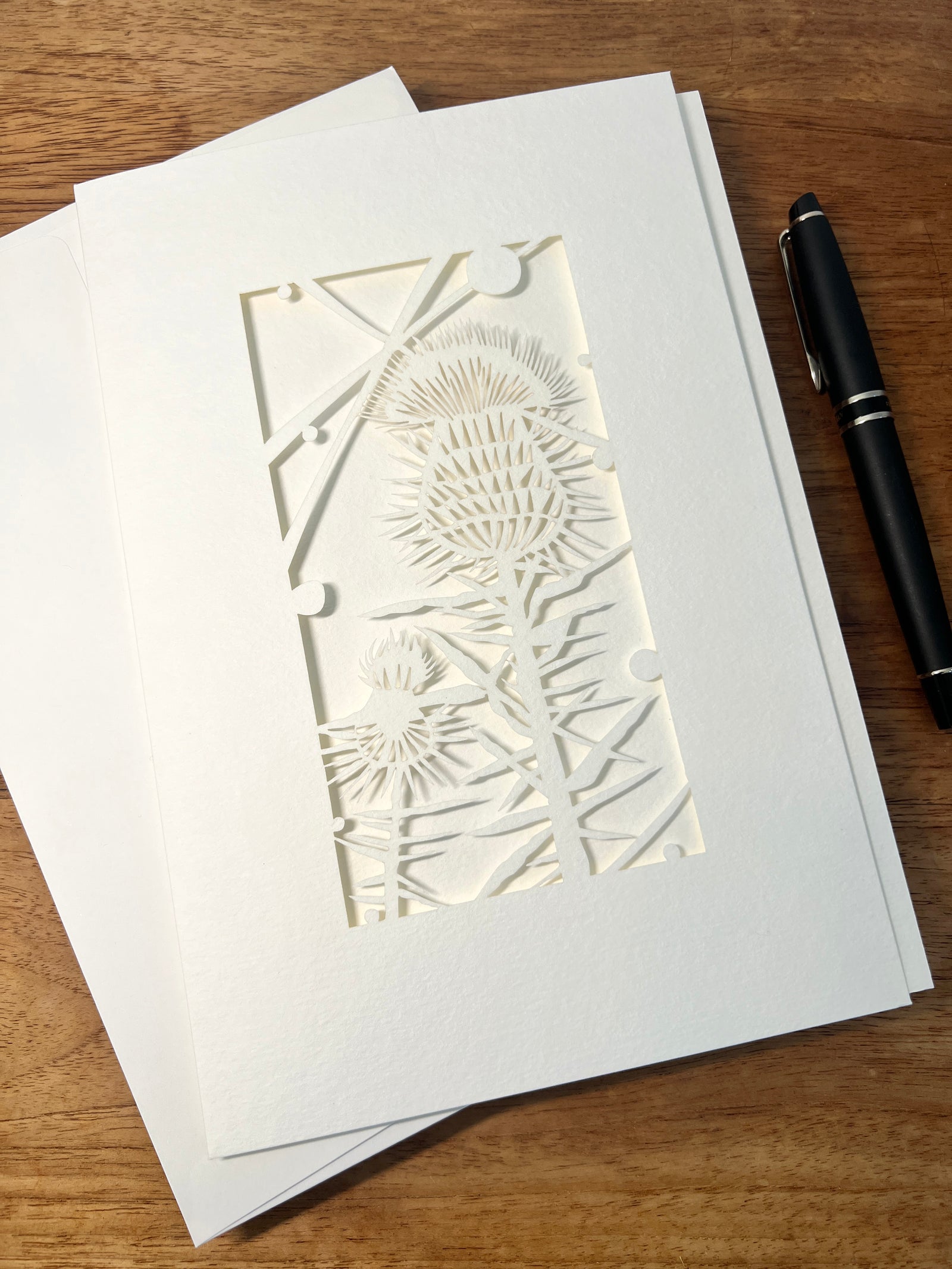 Thistle Greeting Card